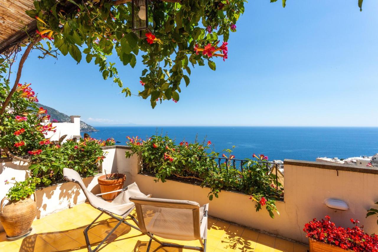 Villa Il Pettirosso In Positano Extérieur photo