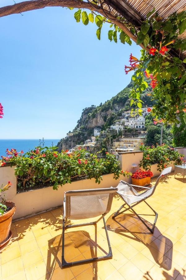 Villa Il Pettirosso In Positano Extérieur photo